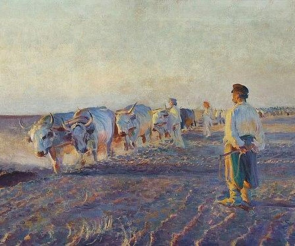 Leon Wyczółkowski, Orka na Ukrainie (1892)
