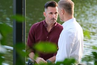 M jak miłość odc. 1691. Kamil (Marcin Bosak), Andrzej Budzyński (Krystian Wieczorek)