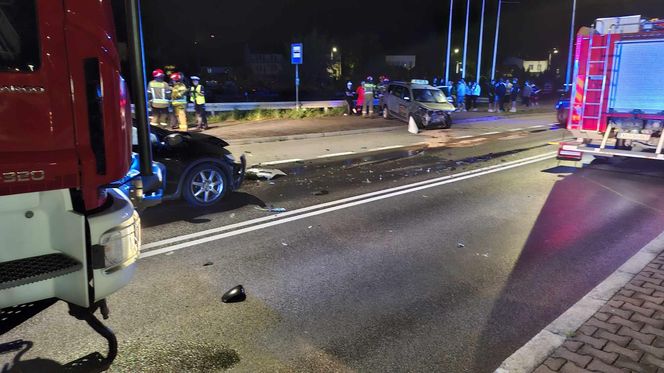 29.07.25 Starachowice. Wypadek na wiadukcie
