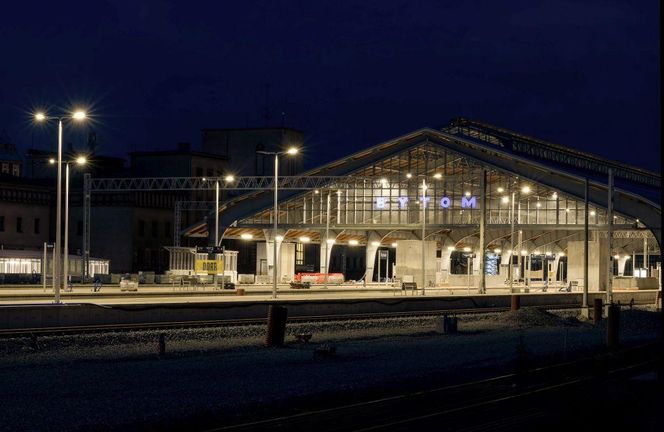 Hala dworca w Bytomiu po modernizacji