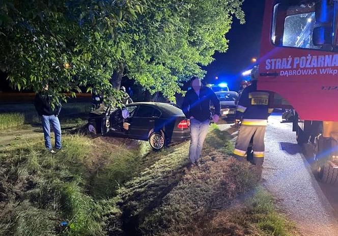Groźny wypadek w Dąbrówce Wielkopolskiej