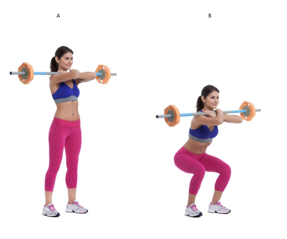 Zanim zaczniesz trenować ze sztangą, do perfekcji opanuj technikę tradycyjnego przysiadu.