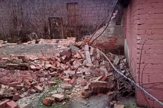 Katastrofa budowlana na Woli. Runął ceglany mur 