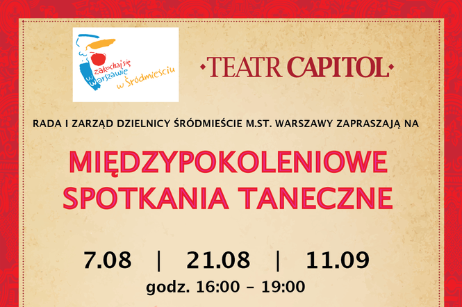 Międzypokoleniowe Spotkania Taneczne w Teatrze Capitol
