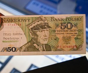 Wystawa banknotów opozycji antykomunistycznej w Szczecinie 