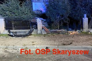 Wypadek w Skaryszewie