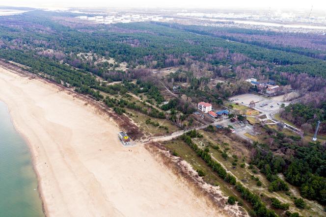 Plaża na gdańskich Stogach