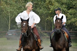 Kaja Środka i Borys Szyc