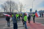 Protest rolników w Medyce