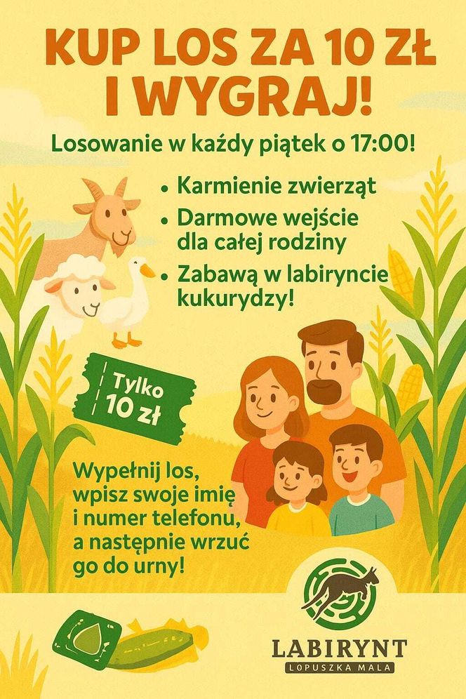Labirynt w Łopuszce Małej zaprasza! Otwarcie sezonu 2025 już 19 lipca