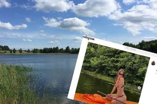 Izabella Krzan relaksuje się na Warmii. Pokazała zdjęcie w bikini