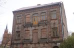 Opuszczona zabytkowa kamienica przy ul. Sienkiewicza w Białymstoku