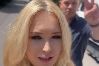 	Barwy szczęścia na planie nowy sezon. Karolina (Marta Dąbrowska), Bruno (Lesław Żurek)