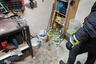 Nielegalna bimbrownia pod Białogardem