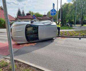 Wypadek na ulicy Konstytucji 3-go Maja w Starachowicach