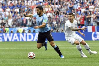 MŚ Rosja 2018. Ćwierćfinał: Urugwaj-Francja: Luis Suarez i Lucas Hernandez
