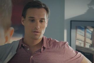 M jak miłość, odcinek 1829: Olek (Maurycy Popiel), Marcin (Mikołaj Roznerski)