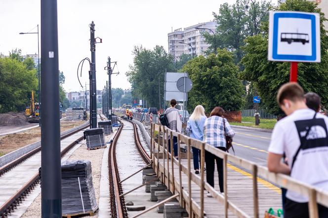 Budowa tramwaju do Wilanowa w Warszawie