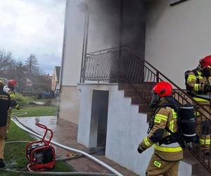 Mężczyzna zginął w pożarze domu w Stalowej Woli