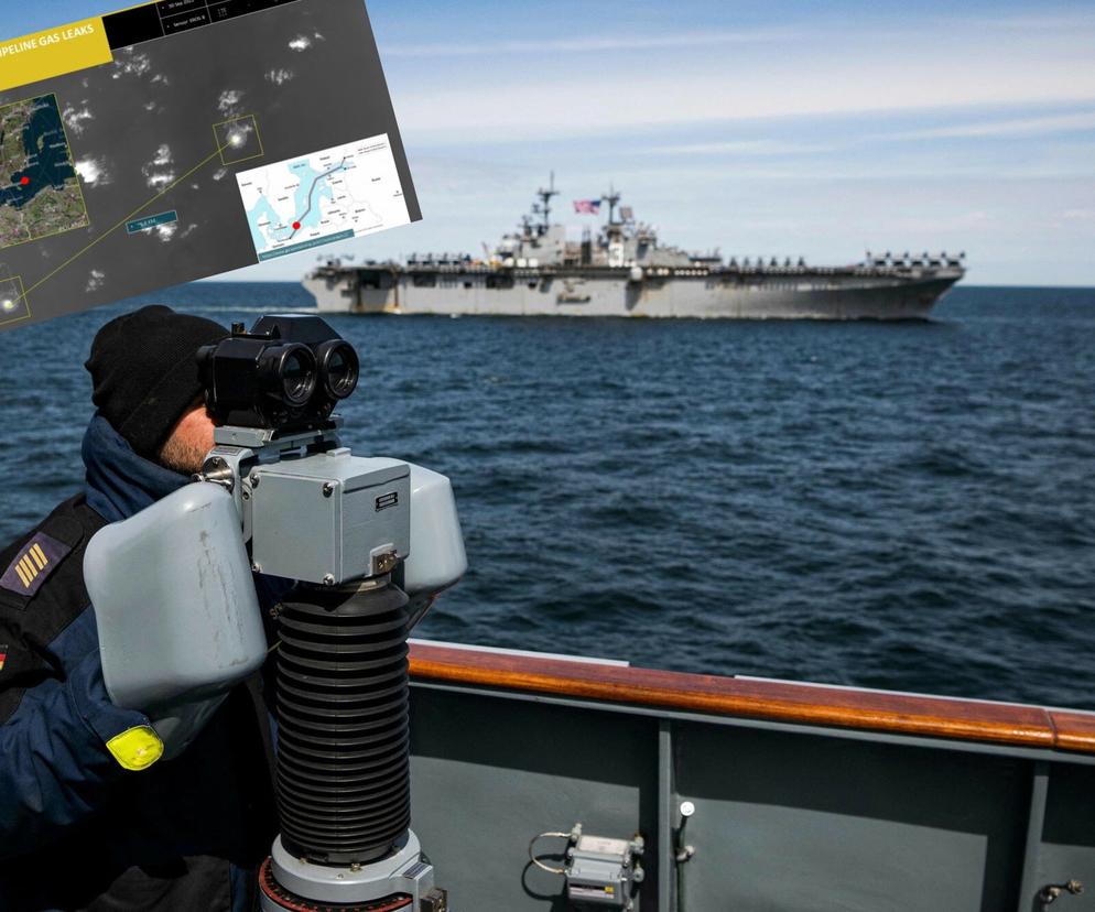 Okręty NATO wpłynęły na Bałtyk. Pracują podwodne drony i nurkowie