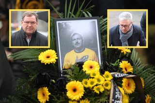 Poruszeni Jan Urban i Jerzy Brzęczek na pogrzebie Jana Furtoka. Tak wyglądało ostatnie pożegnanie legendarnego piłkarza
