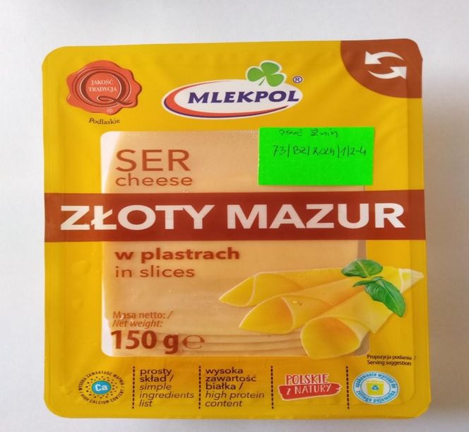 Żółty ser 