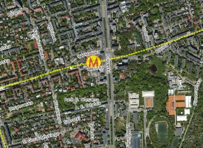Metro M3 – stacja Stary Mokotów