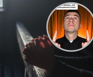Ksiądz Tiktoker komentuje religijność prezydenta. Internauci sprowokowali duchownego