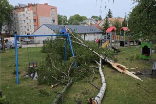 Potężne burze przeszły nad Polską ZDJĘCIA