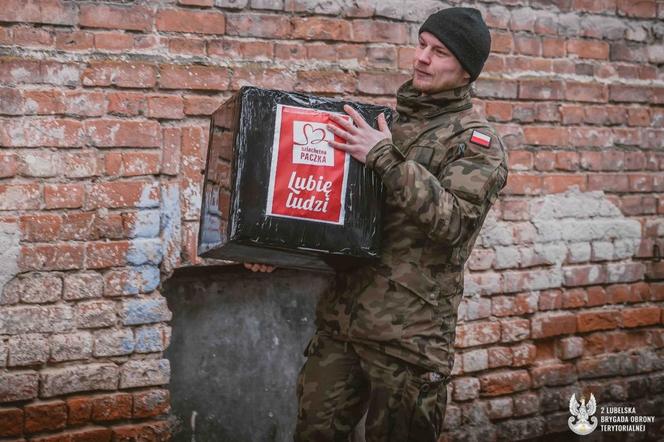 Świąteczna pomoc od lubelskich terytorialsów