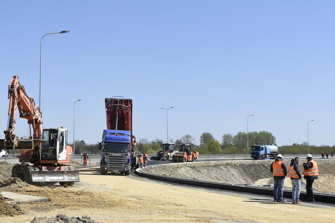 Budowa węzła Niepołomice na autostradzie A4