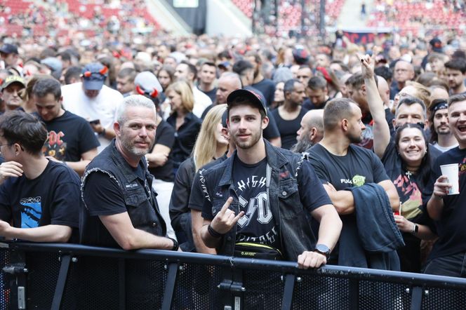 Koncert AC/DC w Warszawie (4.07.2025) - część pierwsza. Organizatorem koncertu jest Live Nation