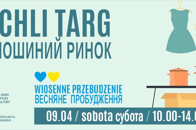 Pchli Targ „Wiosenne Przebudzenie” rusza już w sobotę! W Oliwskim Ratuszu Kultury kupicie piękne przedmioty i wspomożecie rodziny z Ukrainy