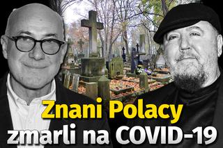Znani Polacy, którzy zmarli na COVID-19. Oto ich groby. Niezapomniani WIDEO