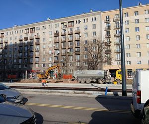 Budowa tramwaju do Dworca Zachodniego w listopadzie 2025 r.