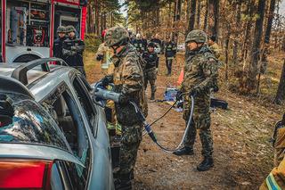 Terytorialsi ćwiczyli ze strażakami w Łętowni [Zdjęcia]