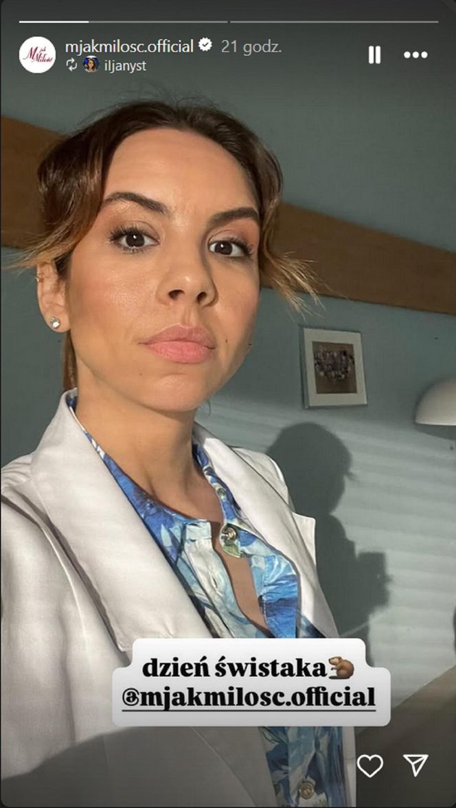 M jak miłość na planie. Aneta (Ilona Janyst)