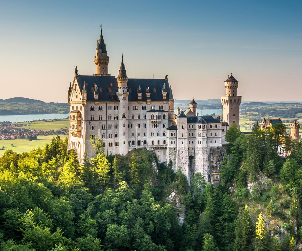 Zamek Neuschwanstein w Bawarii