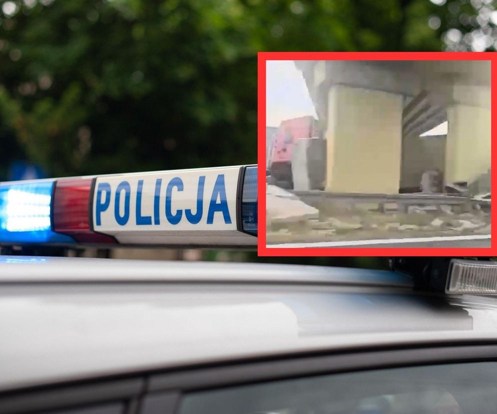 Wypadek na A2. Ciężarówka uderzyła w wiadukt! Utrudnienia