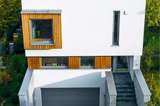 Nietypowy modernistyczny dom