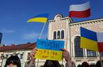 Młodzi ludzie - solidarni z walczącą Ukrainą 