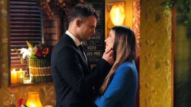 Barwy szczęścia odc. 3226. Agata (Natalia Zambrzycka), Ignacy (Olaf Staszkiewicz)