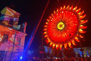 To naprawdę robi wrażenie!. W Łodzi trwa Light Move Festival