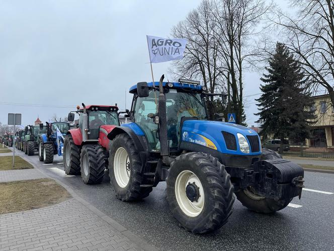 Łódzkie. Protest rolników 9.02.22