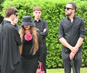 pogrzeb Joanny Kołaczkowskiej - gwiazdy