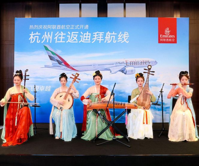 Linie Emirates lądują w Hangzhou, rozszerzając swoją sieć połączeń na kontynentalnych Chinach