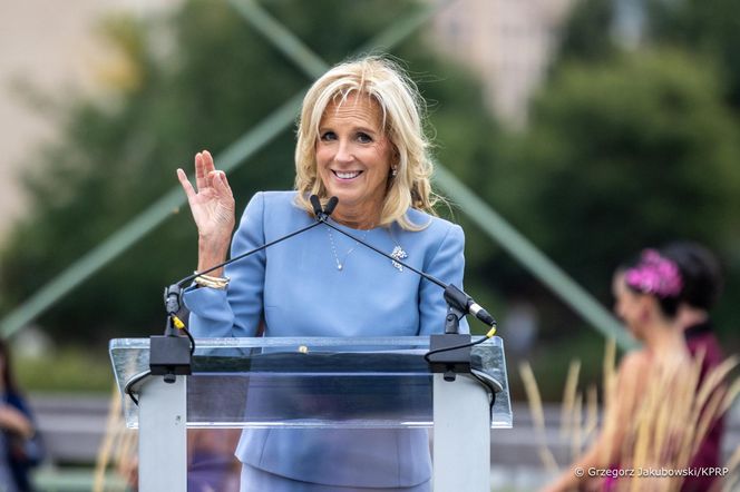 Agata Duda na przyjęciu u Jill Biden 