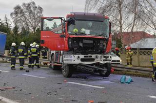 Zginęli w wozie strażackim chwilę po tym jak wyjechali z remizy