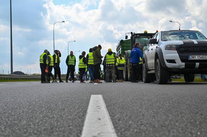 Protest rolników S3 Pyrzyce