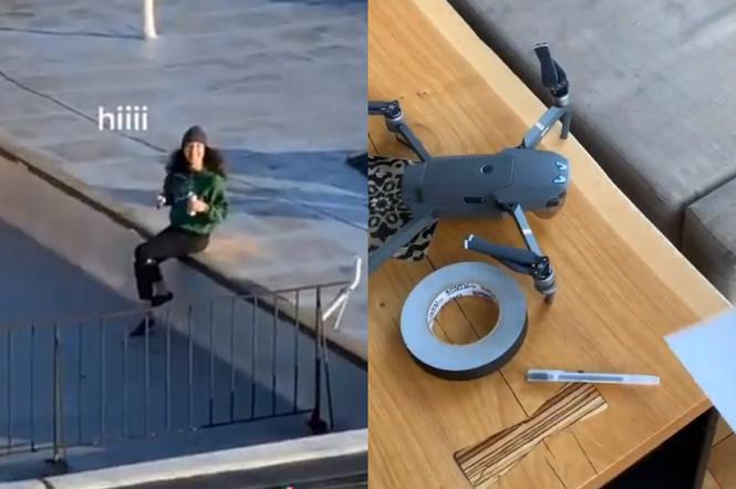 Podryw dronem